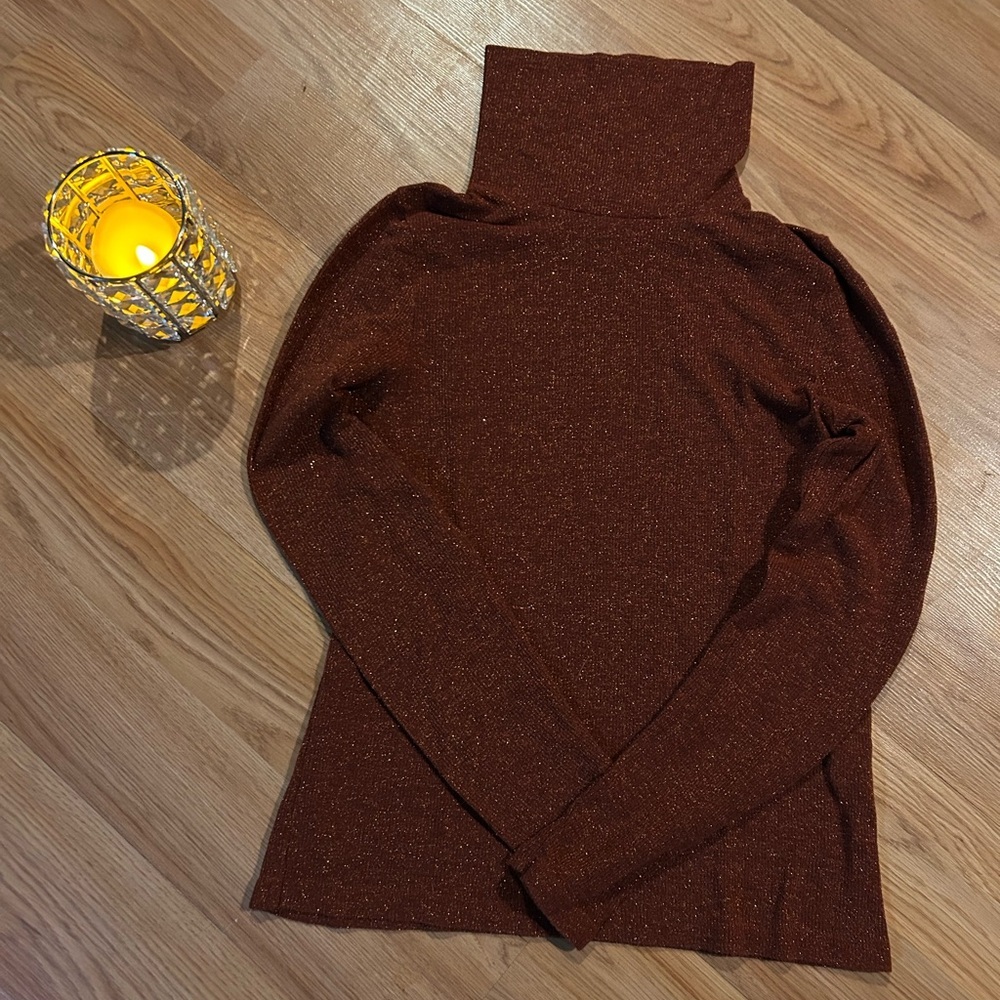 Madewell Night Sparkle Turtleneck Sweater - Picture 6 of 14
